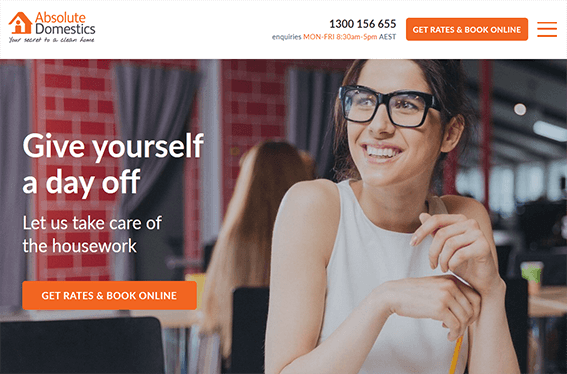 Cleaning Business Website
